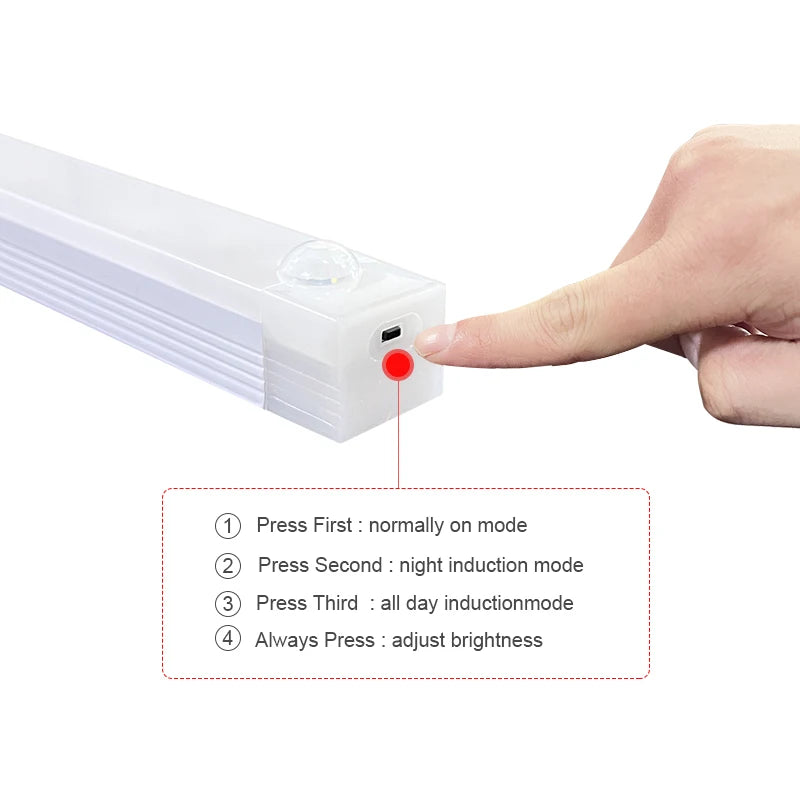 Luz LED inalámbrica con Sensor de movimiento.