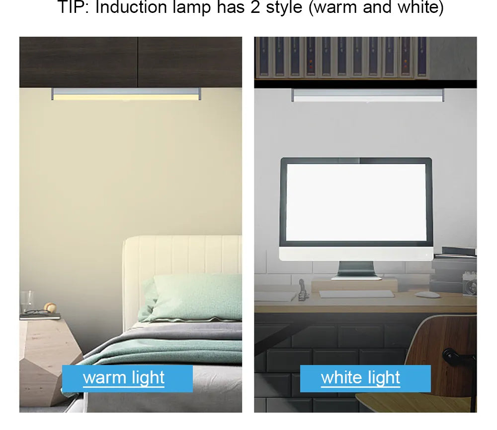 Luz LED inalámbrica con Sensor de movimiento.